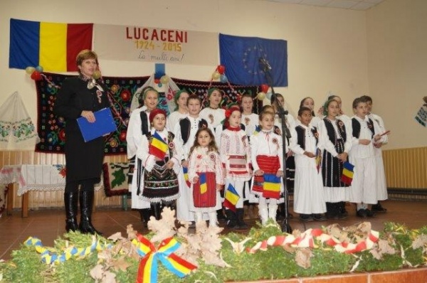 Comemorarea lui Vasile Lucaciu la Lucăceni