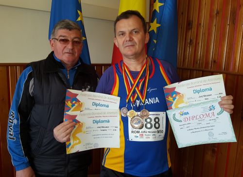 Aur pentru Nicolae Jurj la Campionatul Naţional de Veterani