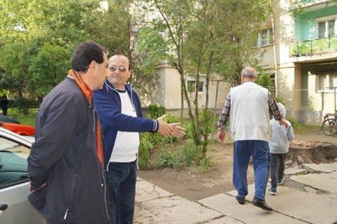 Ilie Ciută face ordine în cartierul Republicii şi încă e doar candidat de primar….