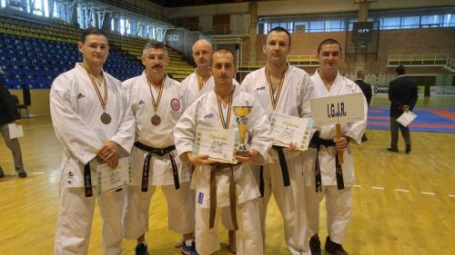 Jandarm sătmărean- dublu vicecampion la karate-kumite