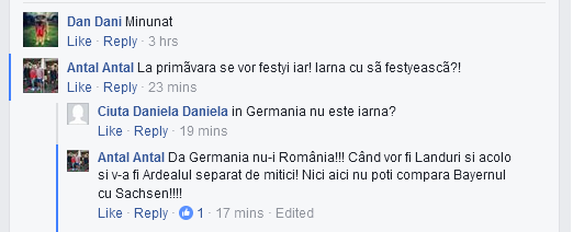 Cugetarea zilei. ,,Da Germania nu-i România!!!,,