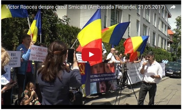Miting de susținere pentru Camelia Smicală, doctorița cu copiii răpiți de Finlanda, în marile orașe din România