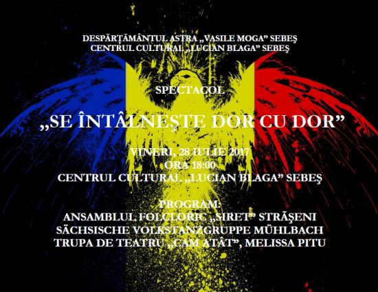 Invitaţia Despãrţãmântului Astra ,,Vasile Moga” Sebeş