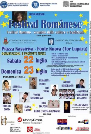 „Festival românesc – schimb de cultură și tradiții” – Roma, Italia