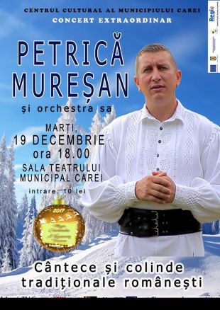 Concert de cântece și colinde tradiționale românești – Petrică Mureșan