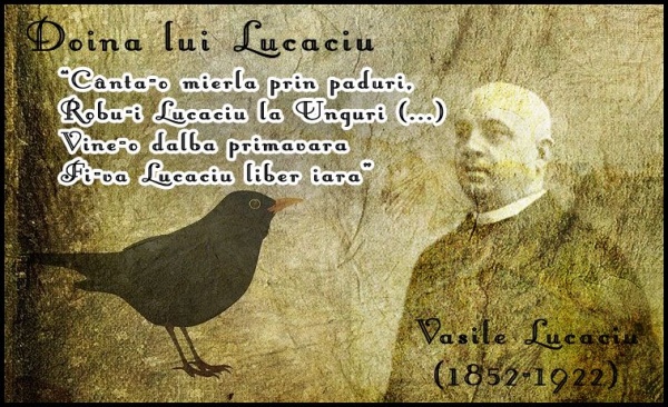 ,,…în două mii de ani n-a trecut o zi în care să nu se vorbească româneşte în Transilvania!,, Vasile Lucaciu la 168 de ani de la nașterea sa
