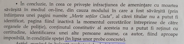 parchet amenintare clasare