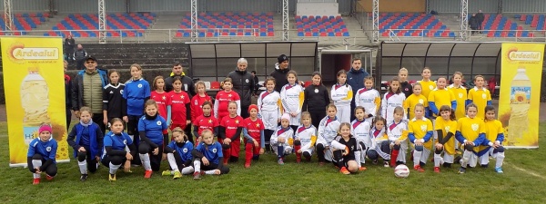 Selecție pentru Naționala U11 fotbal feminin la Carei