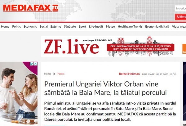 Vine sau nu vine Viktor Orban la Satu Mare și Baia Mare?