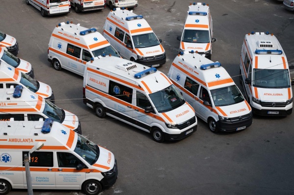 Donație de 11 ambulanțe pentru Ucraina