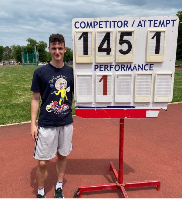 Careianul Vlad Turcu s-a calificat la Campionatul European de atletism juniori