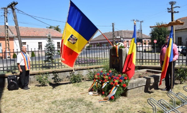 Comemorarea eroilor români înhumați la Tiream