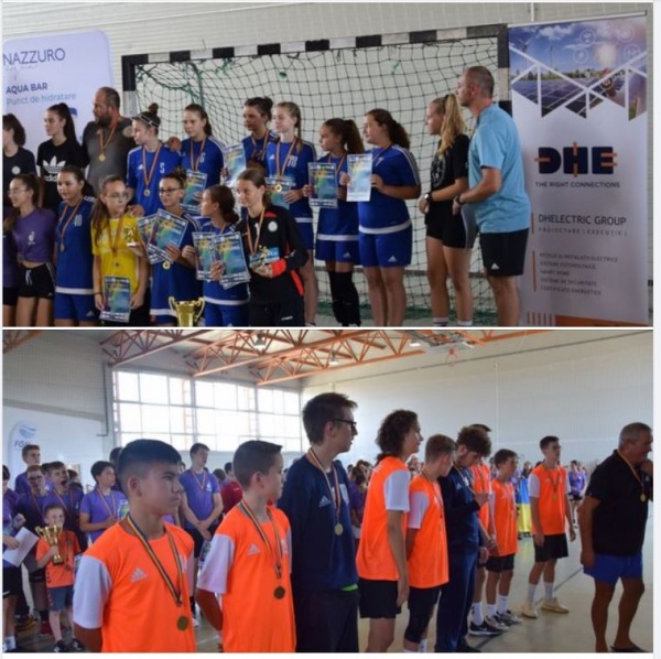 VIDEO. Trofeul Memorialului Mircea Dohan la handbal adjudecat de echipa de fete din Cămin-Foieni și cea de băieți din Ungaria