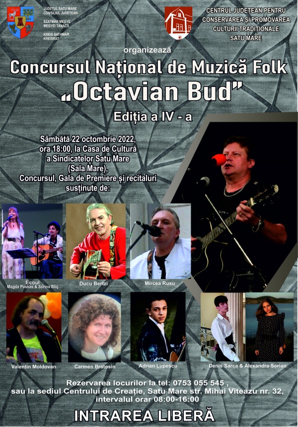 Festivalul Concurs Național de Muzică Folk „Octavian Bud” – ediția a IV- a