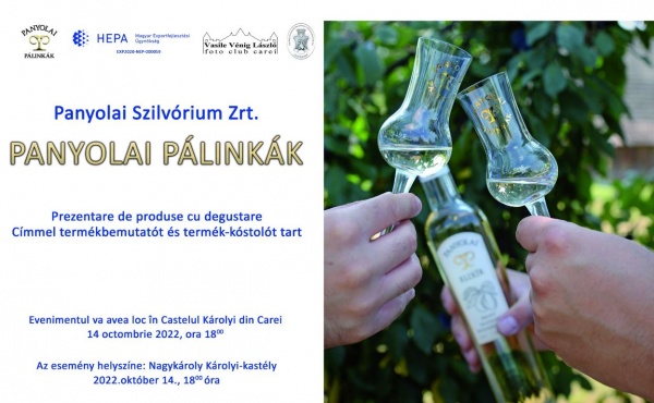 Băuturi produse în Ungaria prezentate la Carei de Agenția de Dezvoltare a Exporturilor HEPA