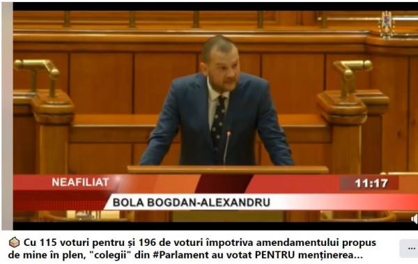 Trădare! Un număr de 196 de parlamentari au votat împotriva acordării din 1 ianuarie 2023 a indemnizațiilor urmașilor românilor persecutați etnic