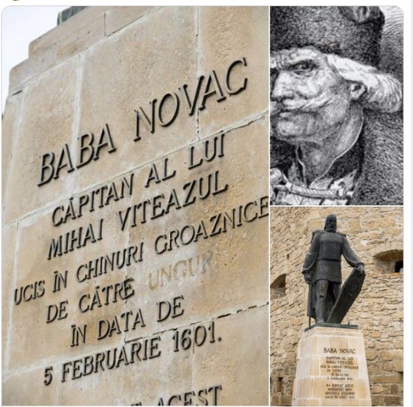 Baba Novac comemorat la Cluj Napoca și în satul ce îi poartă numele la 422 de ani de la uciderea sa