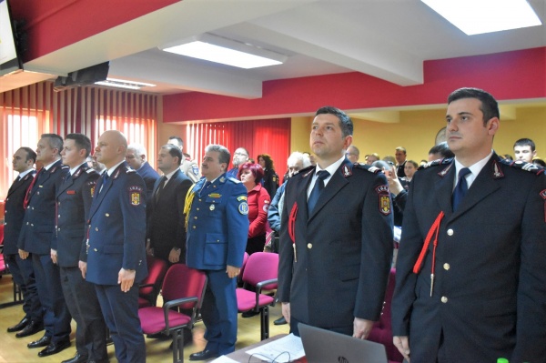 Avansări în grad la ISU Satu Mare cu ocazia Zilei Protecției Civile în prezența primarului din Carei
