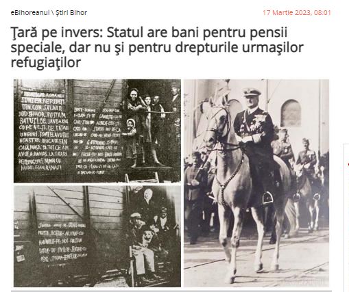 În România, românii cer  egalitate în drepturi cu minoritarii! Statul spune că nu are bani pentru urmașii românilor persecutați etnic în 1940