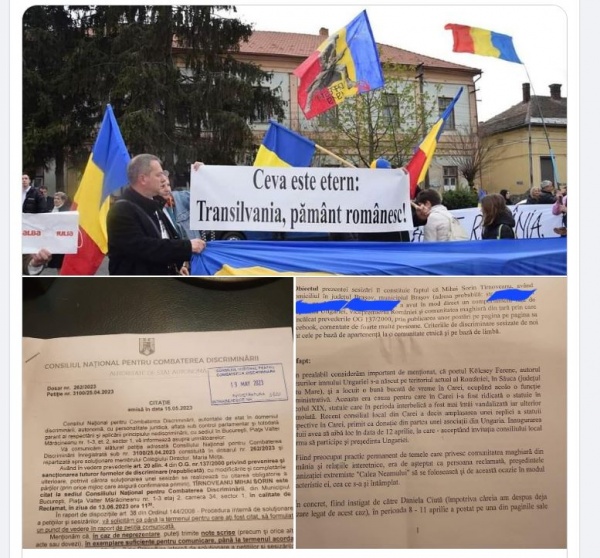 Ecourile vizitei președintei Ungariei la Carei. Reclamații la CNCD pentru doi români