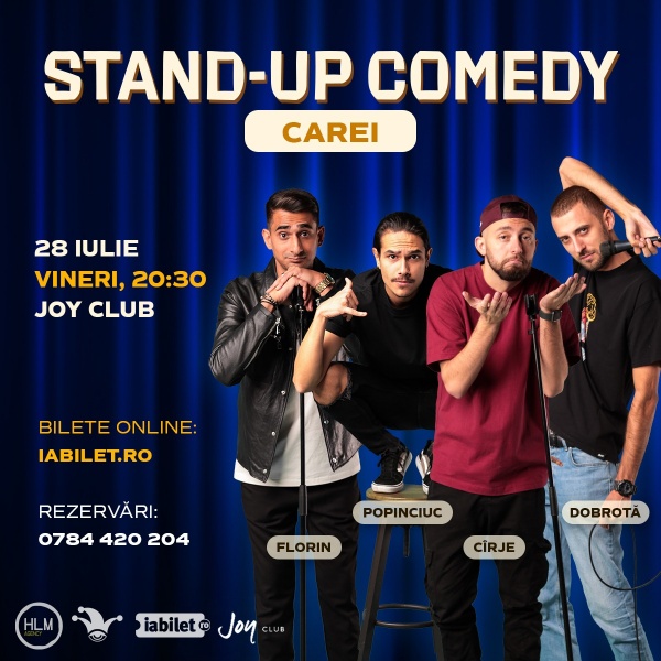 Stand-up comedy la Carei