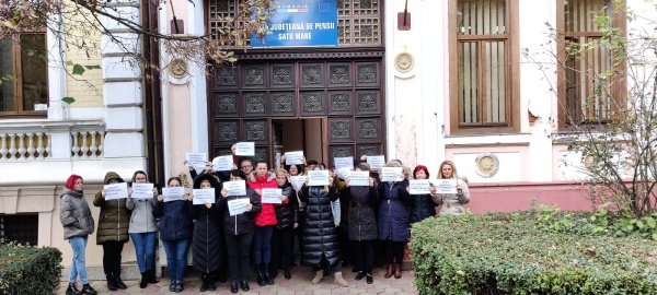 Angajații Casei Județene de Pensii Satu Mare doresc eliminarea inechităților generate de clasa politică
