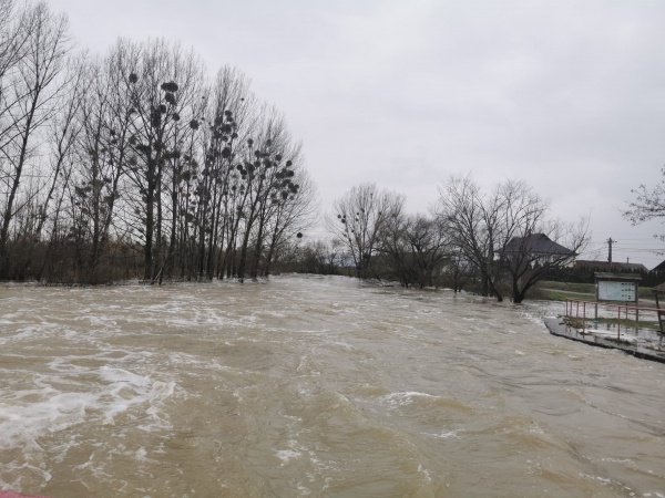COD GALBEN și PORTOCALIU de inundații în județul Satu Mare