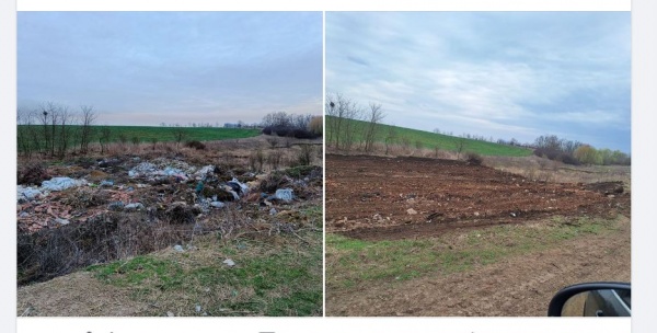 Au dispărut mormanele de moloz din satul Ianculești
