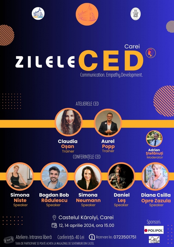„Zilele CED” la Carei: Comunicare. Empatie. Dezvoltare
