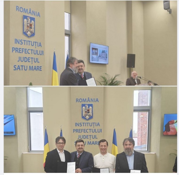 Bogdan Georgescu a fost distins de Instituția Prefectului alături de alți doi careieni