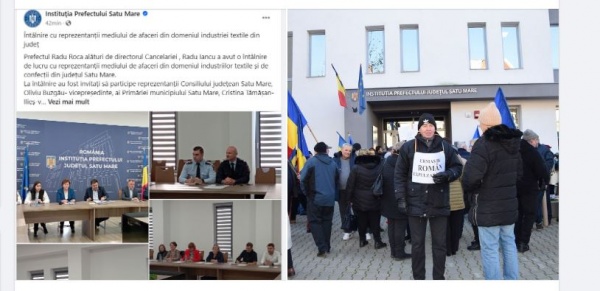Nici grup de lucru nici implicare a Instituției Prefectului Satu Mare pentru eliminarea DISCRIMINĂRII ROMÂNILOR prin Legea 154