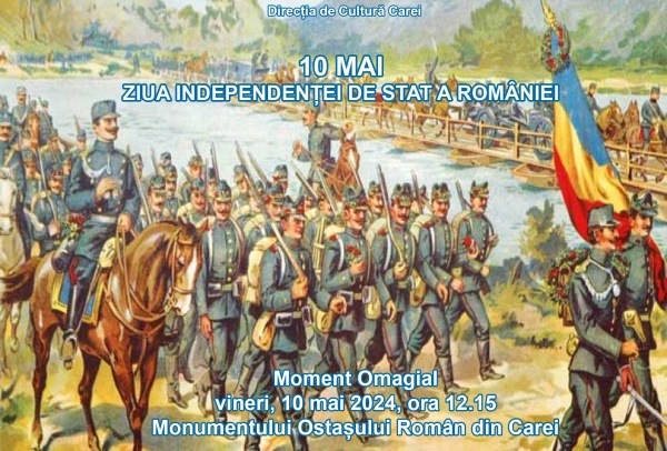 Invitație la marcarea Zilei Independenței României la Carei