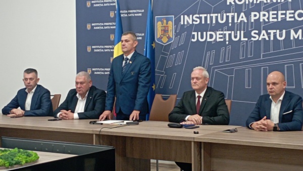 Noul subprefect de Satu Mare a depus jurământul