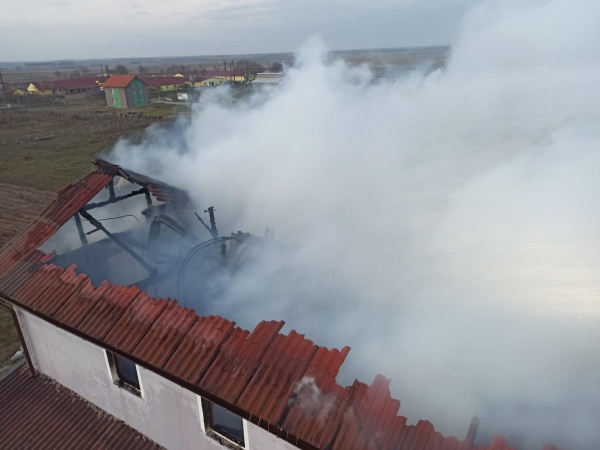 Incendiu la o moară din Sanislău