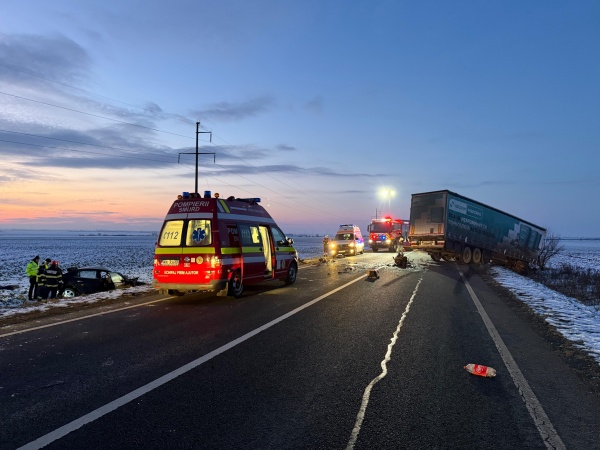 Accident pe centura Careiului. O persoană a decedat