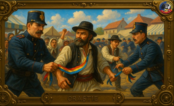 9 Iulie 1910 – Prigonirea tricolorului românesc de către jandarmii unguri la Orăștie