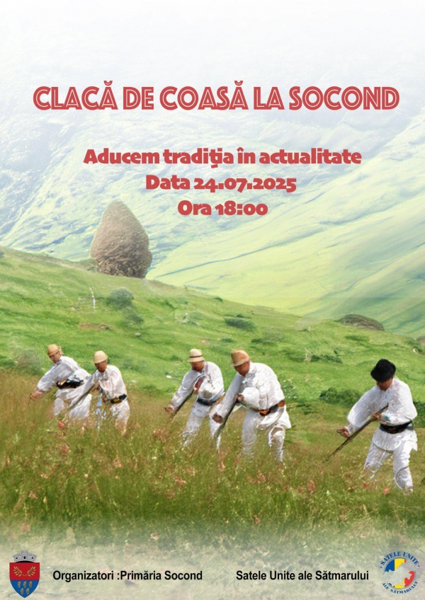 Poftiți la clacă la cosit