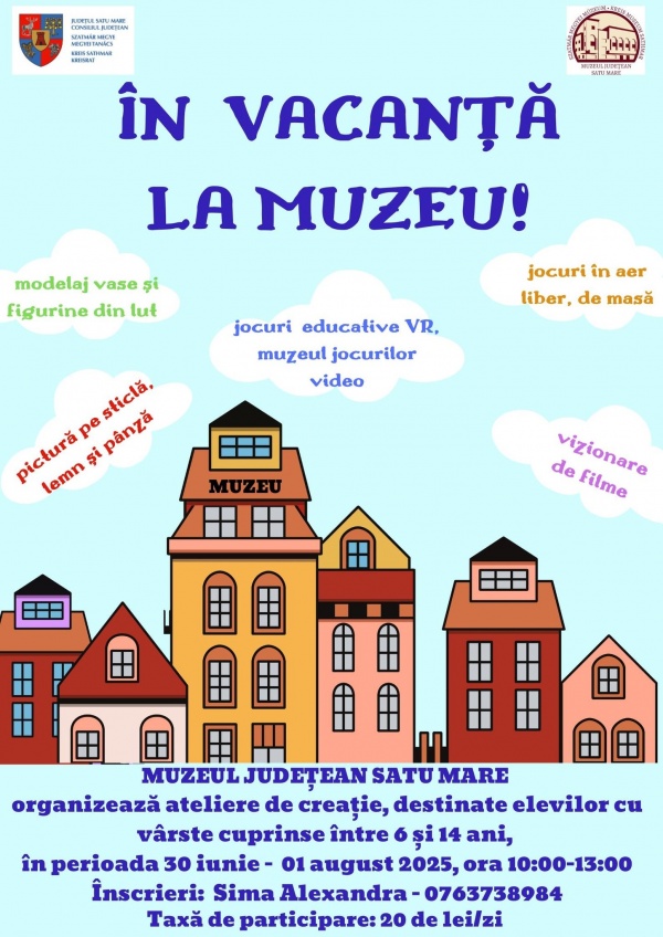 În vacanță la muzeu – locul unde distracția întâlnește istoria!