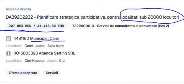 Primăria Carei recunoaște că nu suntem 20 de mii de locuitori dar numărul de consilieri e pentru un oraș de 24 mii locuitori
