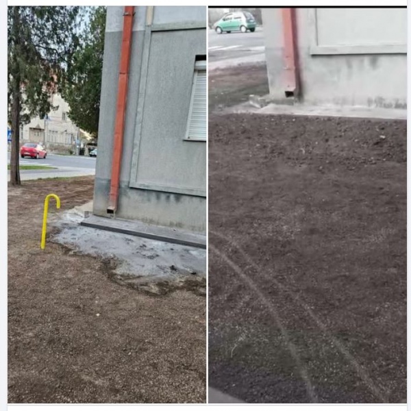 S-a refăcut spațiul distrus din cartierul Republicii. Buletin de Carei mereu în sprijinul comunității