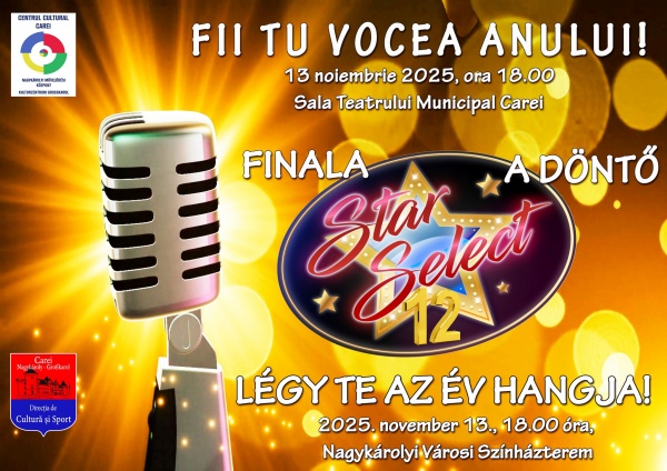 Finaliștii concursului Star Select. În curând vom afla cea mai bună voce din Carei