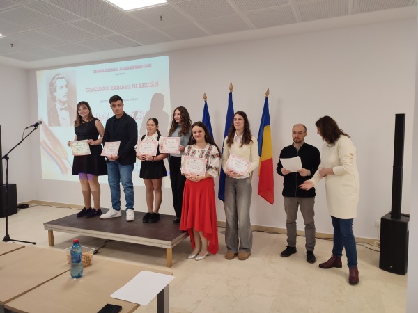Rezultatele concursului de recitări „Mihai Eminescu” Carei 2026. Patru careieni printre premiați