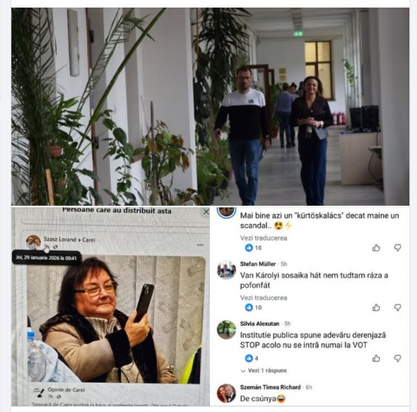 Linșaj mediatic de la cabinetul primarului din Carei în timpul programului. Bolojan permite primarilor UDMR hăituirea românilor din presă