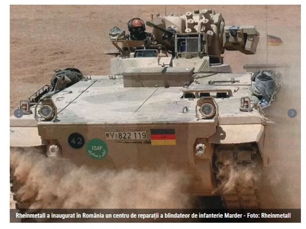 În județul Satu Mare se repară blindatele pentru Armata Ucrainei
