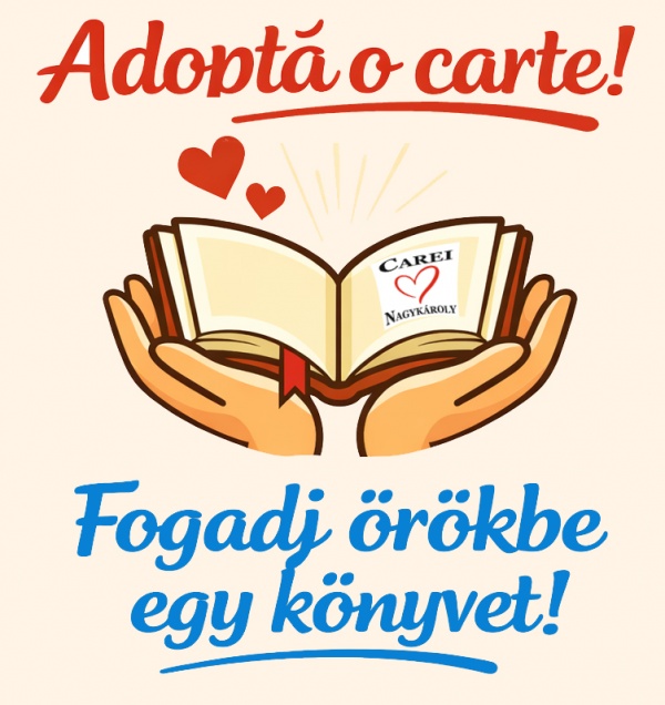 Campania „Adoptă o carte!” la Carei