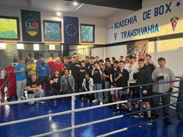 Antrenamente comune ale pugiliștilor din Carei cu cei din Satu Mare