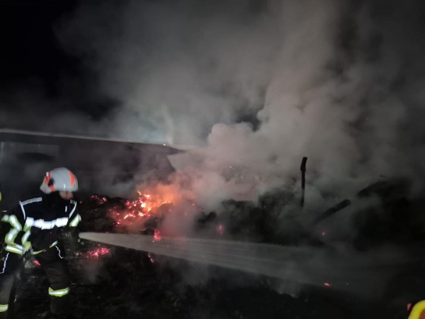 Incendiu la Mărtinești