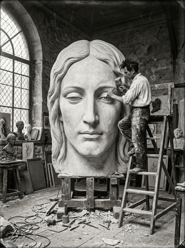 Cea mai faimoasă statuie din lume a lui Isus a fost sculptată de românul Gheorghe Leonida