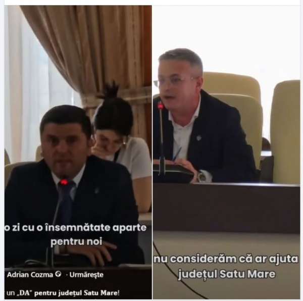 Parlamentarii PSD și UDMR Satu Mare nu vor să avem Ziua Sătmarului. VIDEO