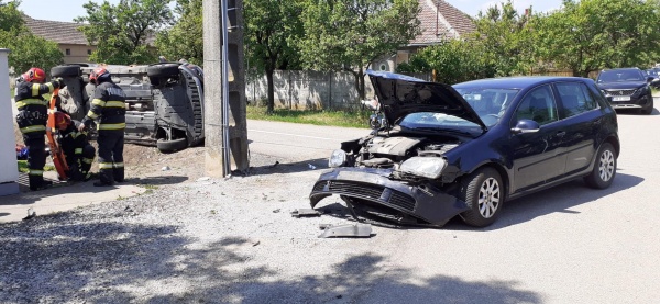 Accident rutier cu două victime la Carei
